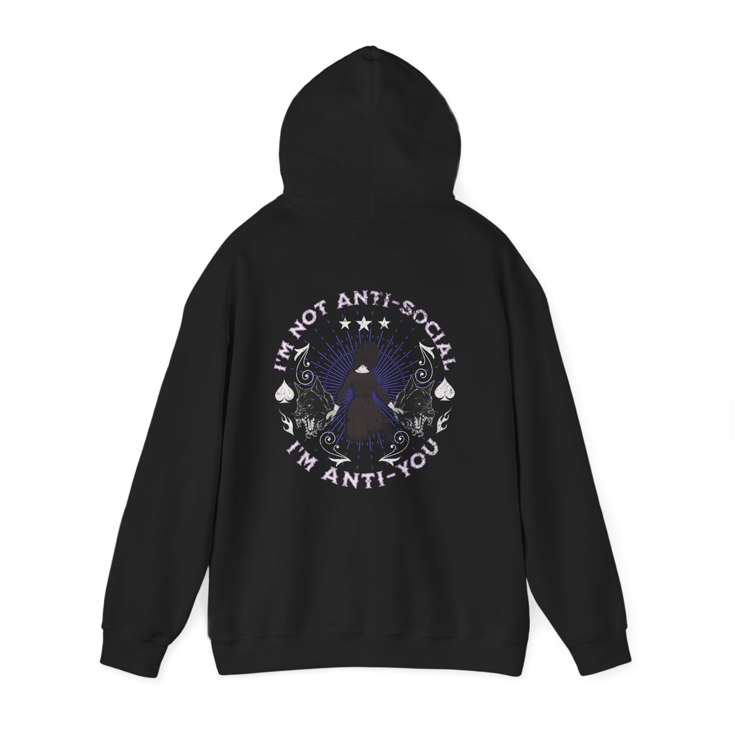 "I'm Anti-You" Unisex Heavy Blend Hooded Sweatshirt