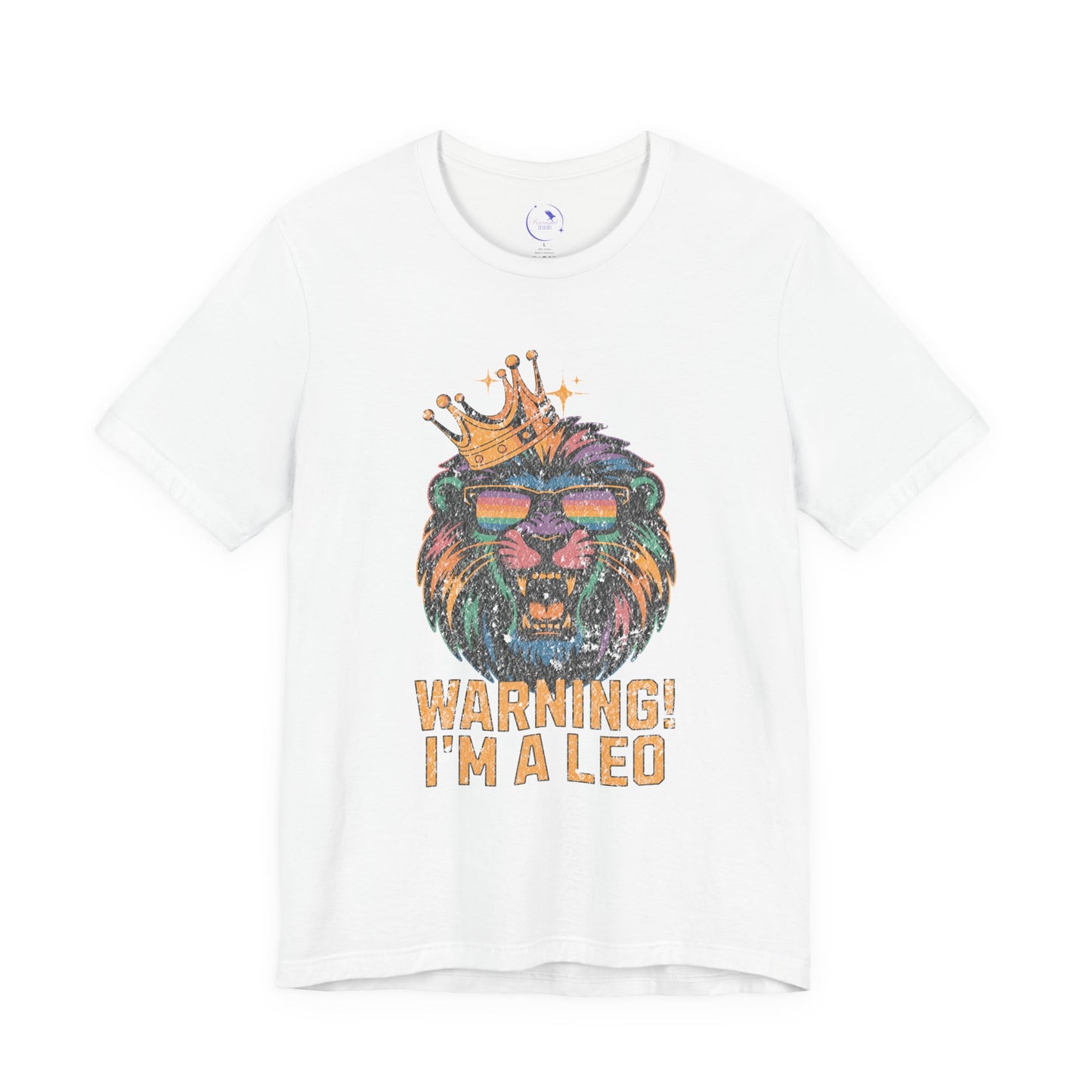 Warning! I'm a Leo Unisex Tee |  Zodiac Shirt, Gift for Leo, Birthday Tee