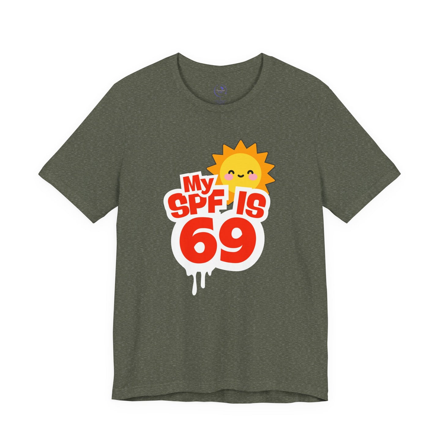 My SPF Is 69 Unisex Jersey Tee - Fun Summer T-Shirt