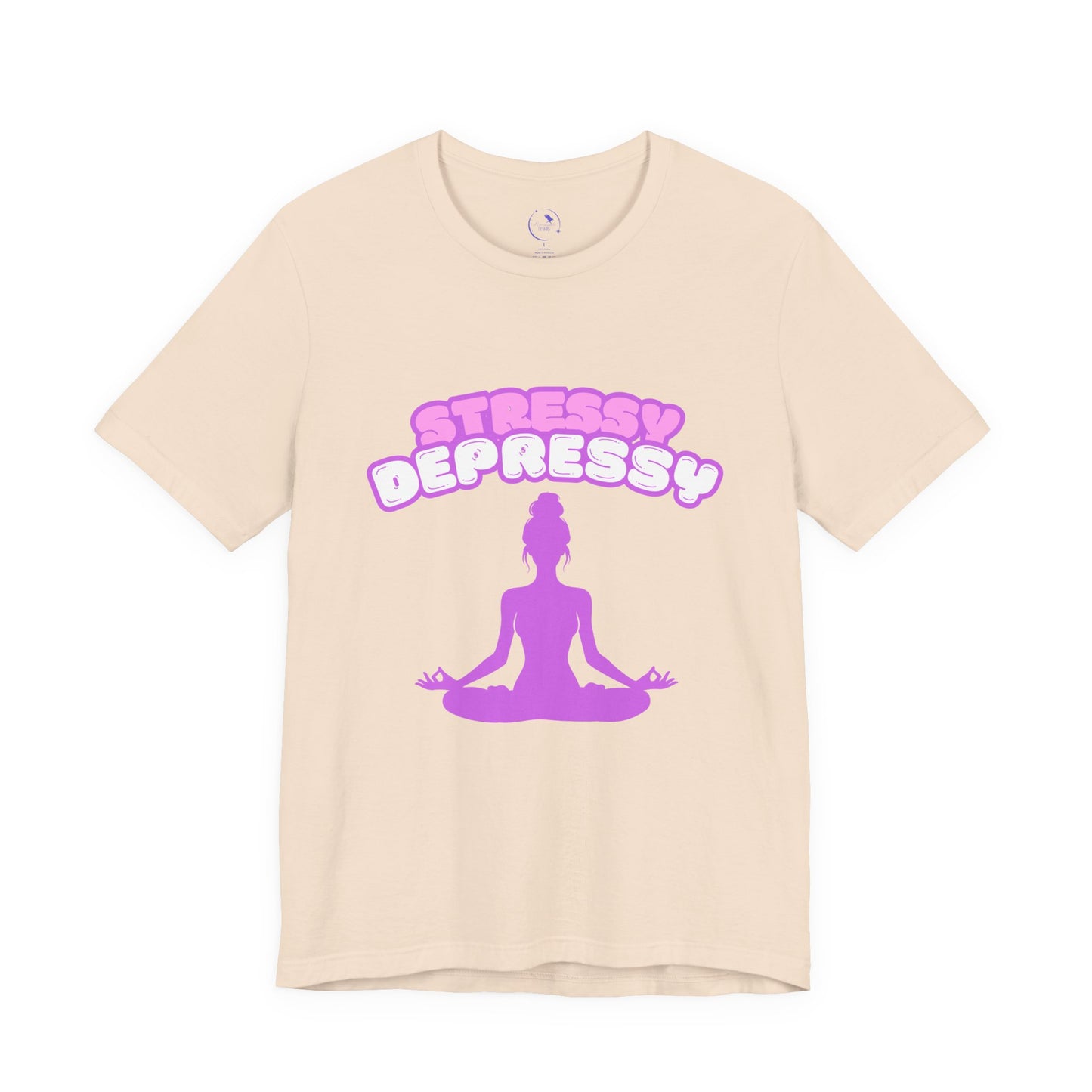 Stressy Depressy Women's Favorite Tee - Relaxation and Mindfulness Shirt