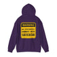 "Warning Sarcasm" Unisex Heavy Blend Hooded Sweatshirt