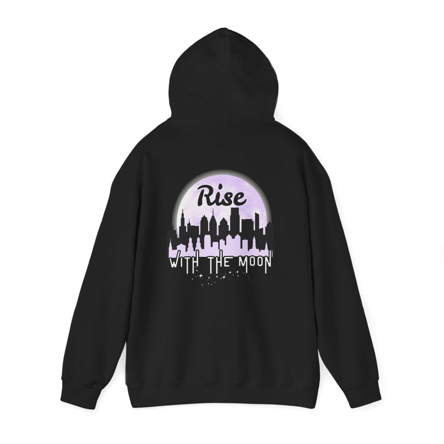"Rise with the Moon" Unisex Heavy Blend Hooded Sweatshirt
