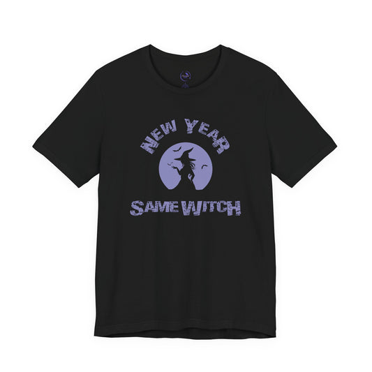 New Year Same Witch Unisex Tee - Fun Halloween Apparel