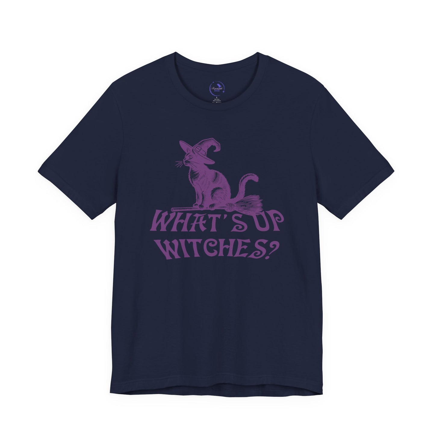 Halloween Cat T-Shirt, Witches Tee -  Unisex Halloween Apparel, Gift for Cat Lovers, Fall Fashion