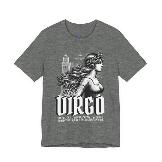 Virgo Unisex Short Sleeve Tee - Astrology Shirt and Zodiac Gift