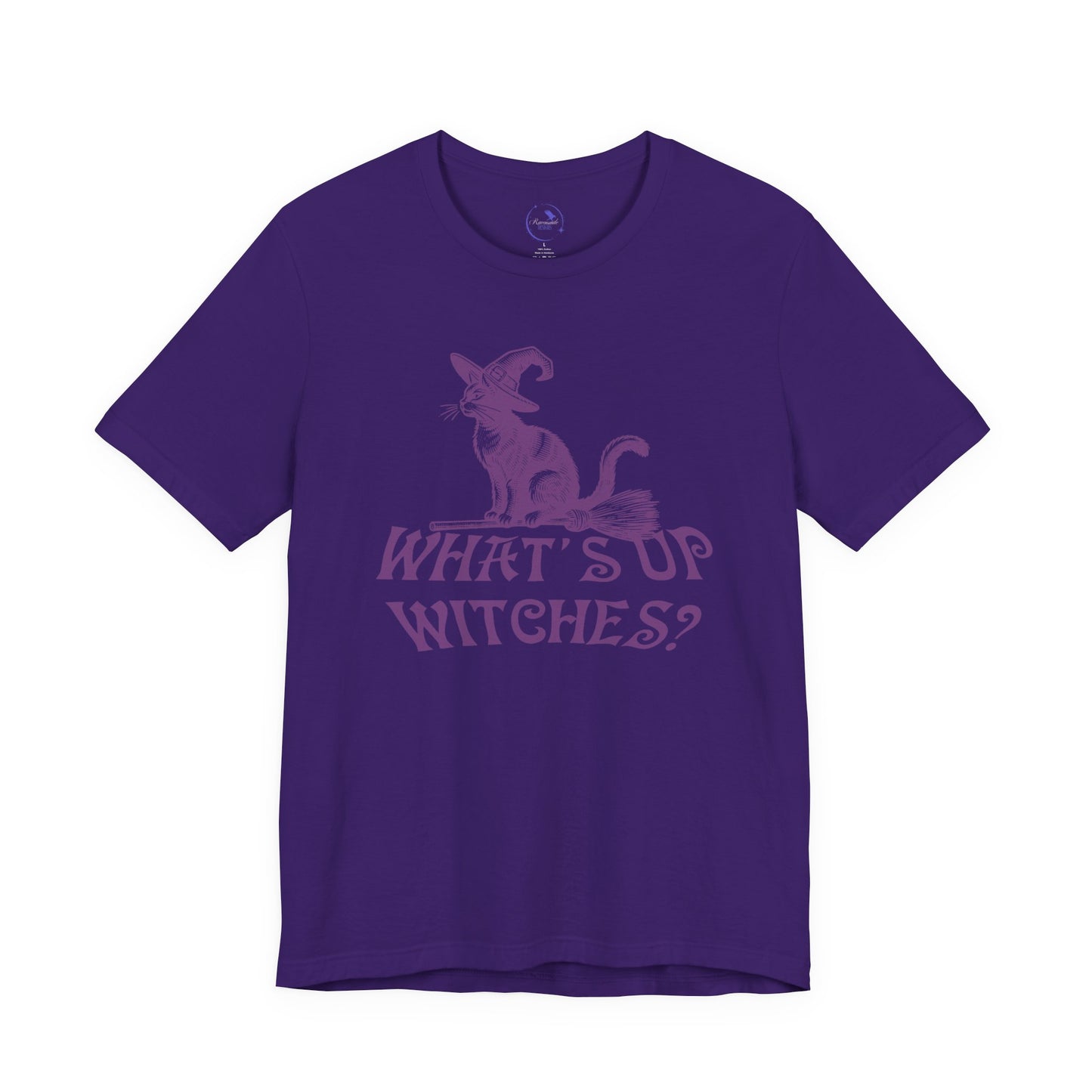 Halloween Cat T-Shirt, Witches Tee -  Unisex Halloween Apparel, Gift for Cat Lovers, Fall Fashion