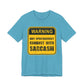 Funny Sarcasm Warning Tee - Unisex Jersey Short Sleeve Shirt