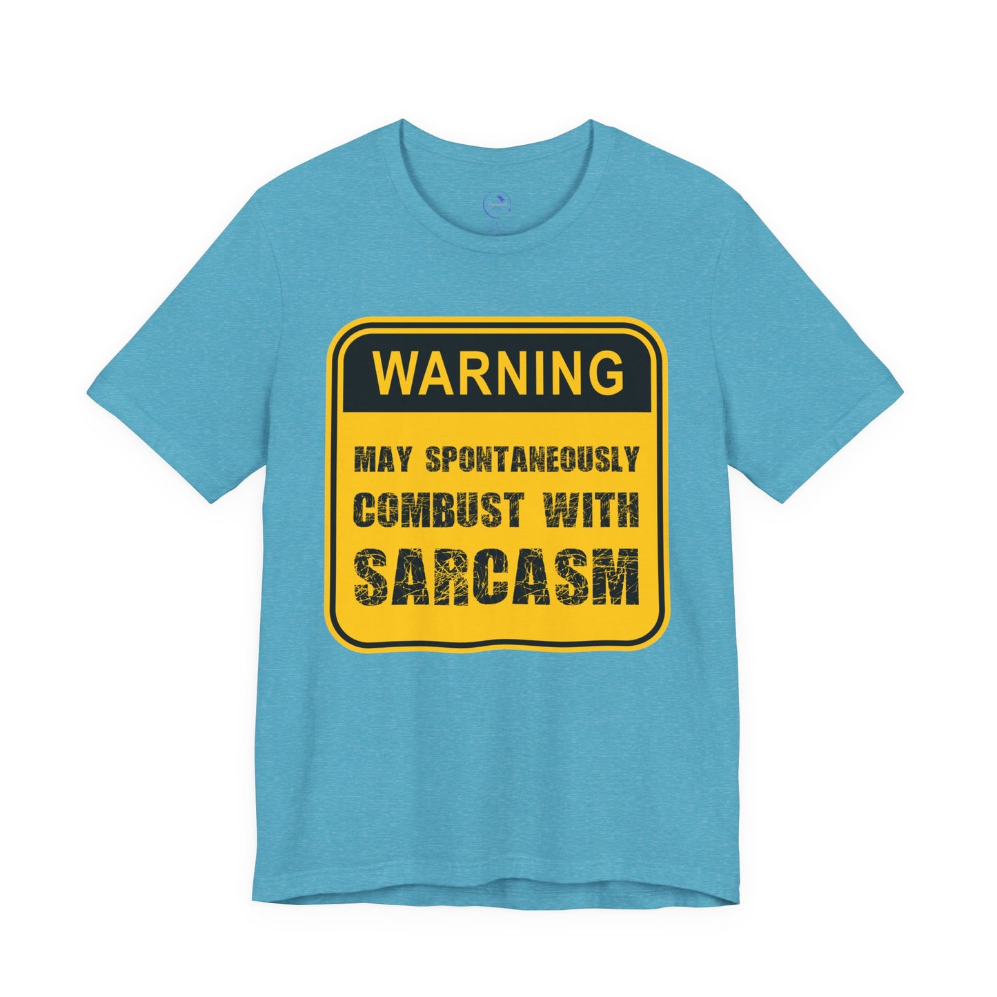 Funny Sarcasm Warning Tee - Unisex Jersey Short Sleeve Shirt