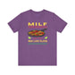 MILF Man I Love Fajitas Tee, Funny Foodie Shirt, Unisex Humor Top, Gift for Taco Lovers, Quirky Cooking Apparel