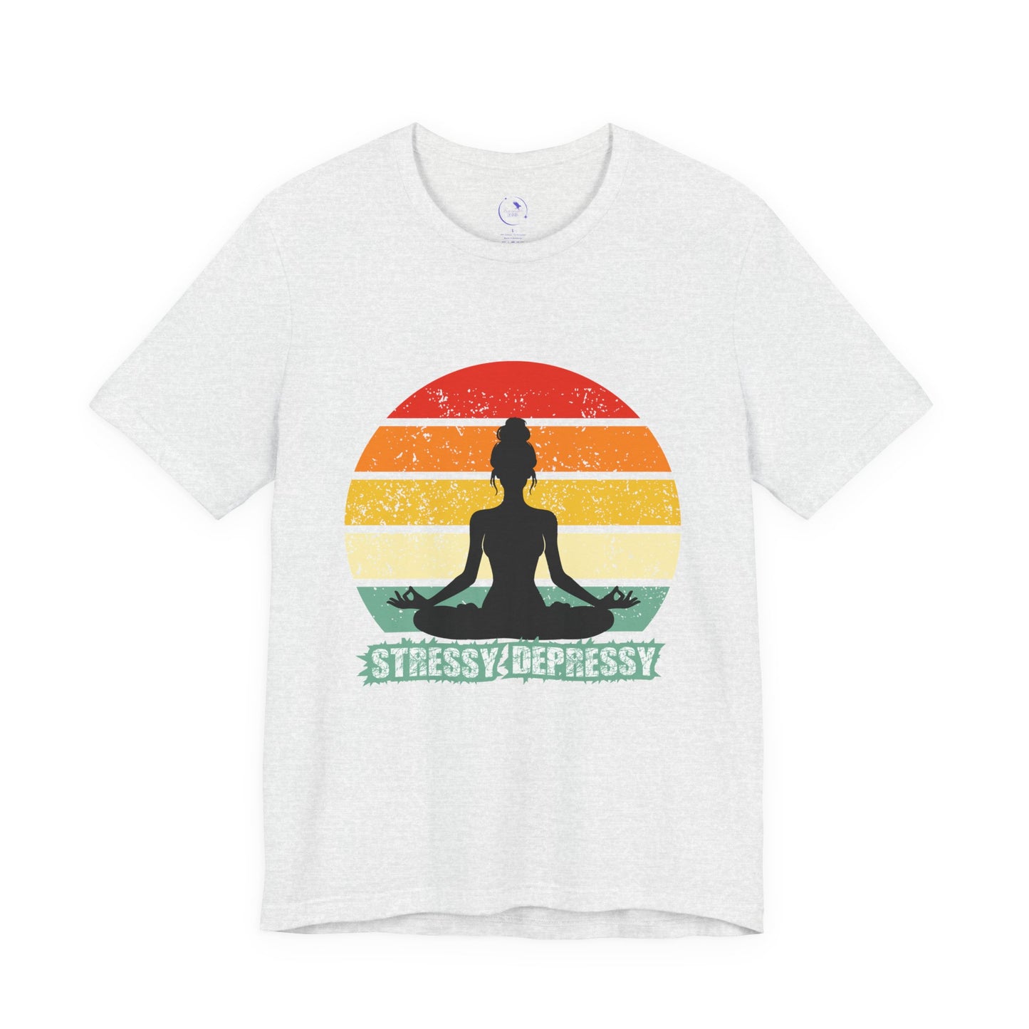 Stressy Depressy - Unisex Jersey Short Sleeve T-Shirt