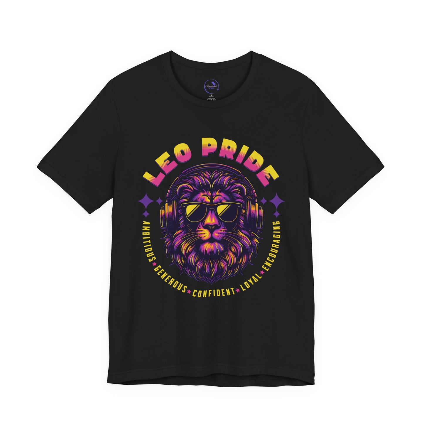 Leo Pride Unisex Tee |  Zodiac Shirt, Gift for Leo, Birthday Tee