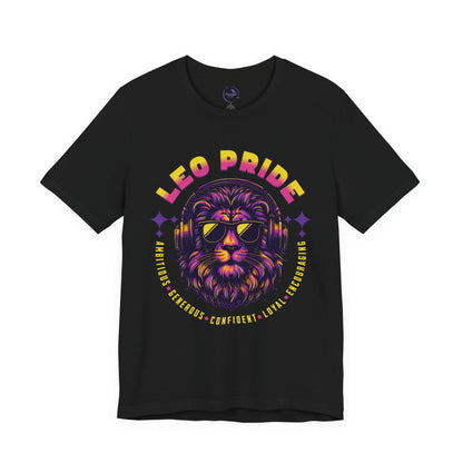 Leo Pride Unisex Tee |  Zodiac Shirt, Gift for Leo, Birthday Tee
