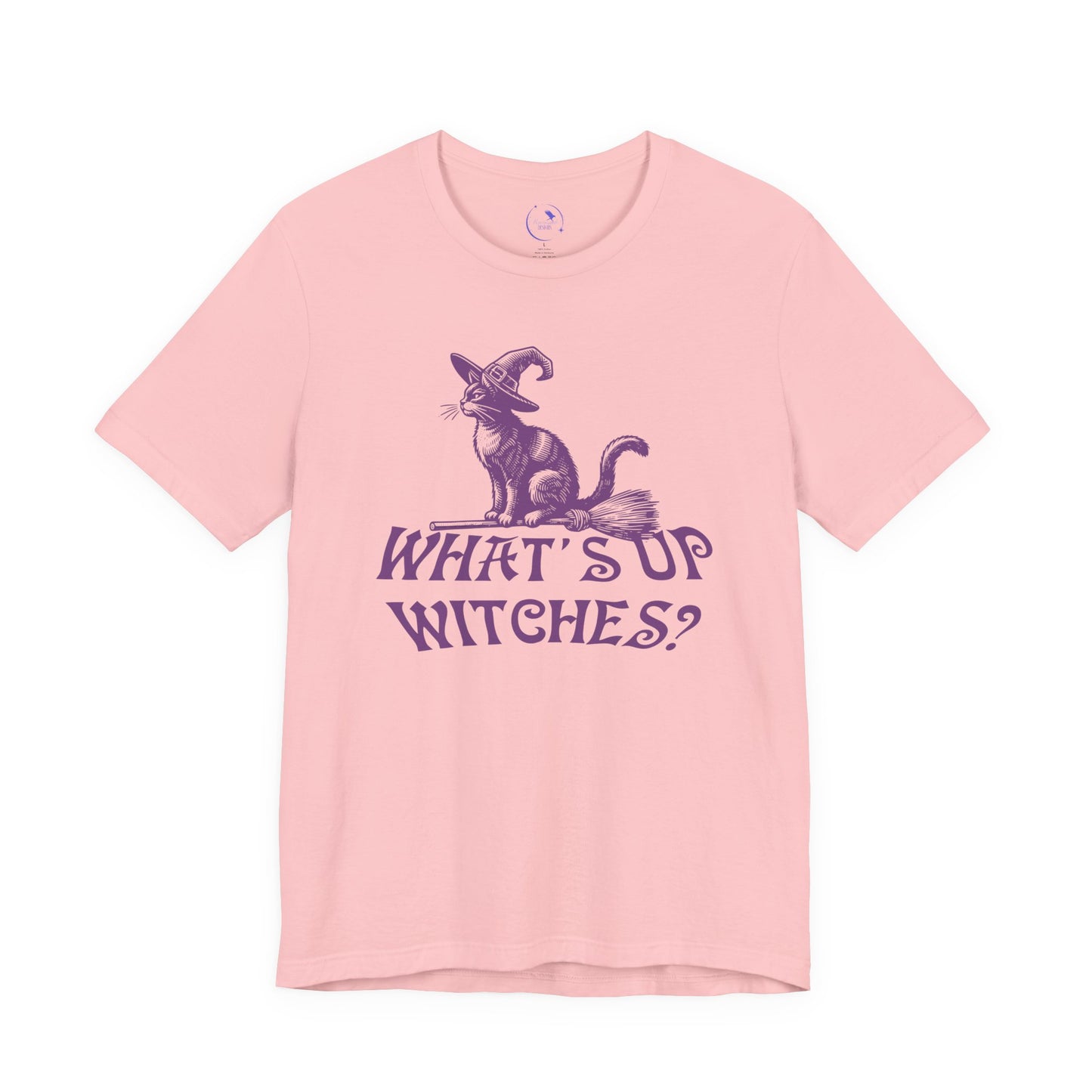 Halloween Cat T-Shirt, Witches Tee -  Unisex Halloween Apparel, Gift for Cat Lovers, Fall Fashion