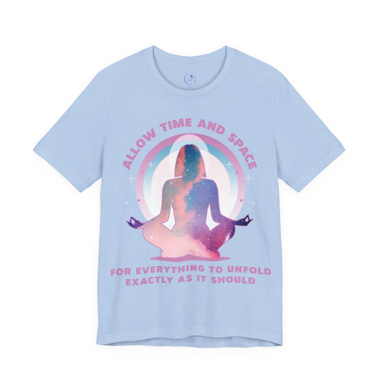 "Allow Time and Space" - Relaxed Fit Women's Meditation Tee