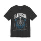 Libra Skeleton Unisex Short Sleeve Tee - Astrology Shirt and Zodiac Gift