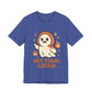 'Not Today Satan' Ghost Vibing Unisex T-Shirt - Funny Halloween Cute Apparel