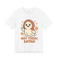 'Not Today Satan' Ghost Vibing Unisex T-Shirt - Funny Halloween Cute Apparel