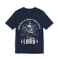 Libra Peace Unisex Short Sleeve Tee - Astrology Shirt and Zodiac Gift