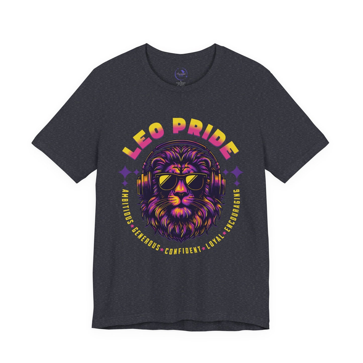 Leo Pride Unisex Tee |  Zodiac Shirt, Gift for Leo, Birthday Tee