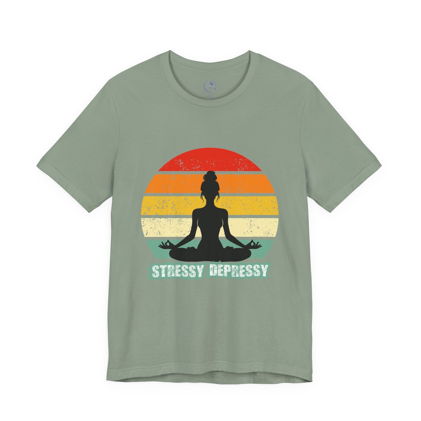 Stressy Depressy - Unisex Jersey Short Sleeve T-Shirt