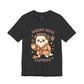 'Haunt Mess Express' Ghost Vibing Unisex T-Shirt - Funny Halloween Cute Apparel